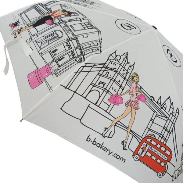 ร่มวาดรูปแบบกำหนดเองกับ design girl